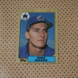 Mike Moore #727 Baseball Card